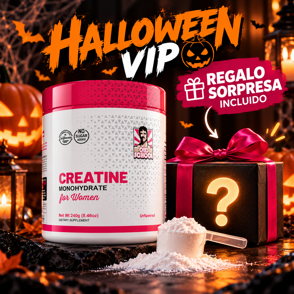 Creatina Halloween VIP + regalo sorpresa